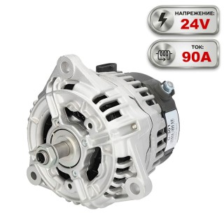 Алтернатор 24V 90A за MAN TGA, E2000, F2000