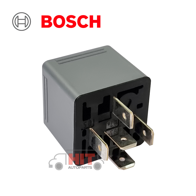 Реле за мигачи на Audi, BMW, Fiat, Ford, Opel, PORSCHE, RENAULT, SMART VW 12V 30A BOSCH Реле за мигачи на Audi, BMW, Fiat, Ford, Opel, PORSCHE, RENAULT, SMART VW 12V 30A BOSCH