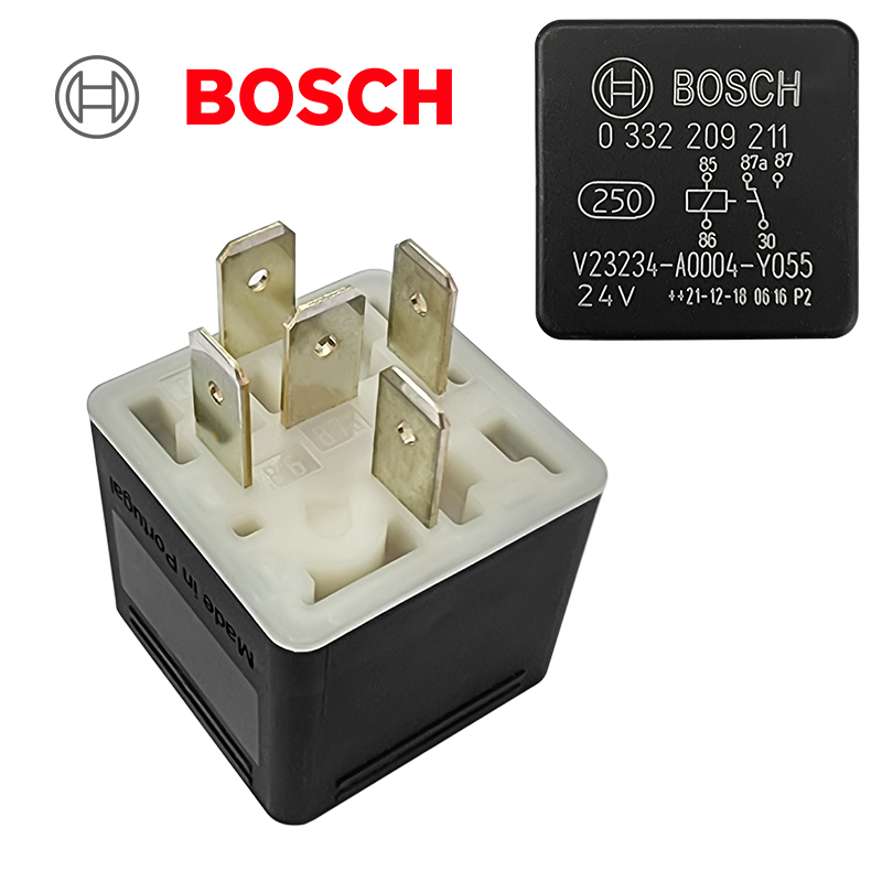 Реле BOSCH 24V 20A универсално 5 крачета 0332209211