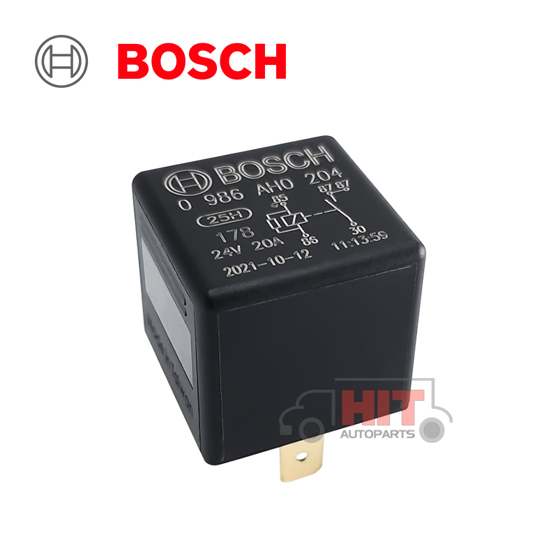 Реле BOSCH 24V 20A универсално - 5 крачета Реле BOSCH 24V 20A универсално - 5 крачета