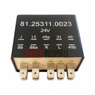 Реле за мигачи MAN 24V 10 крачета