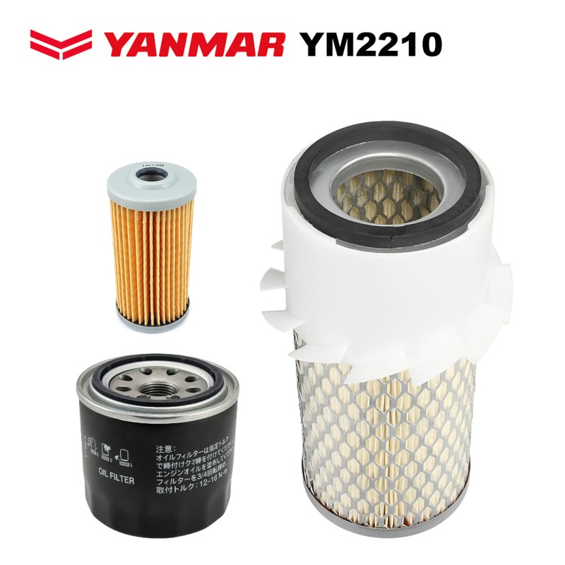 Комплект филтри за трактор YANMAR YM2210