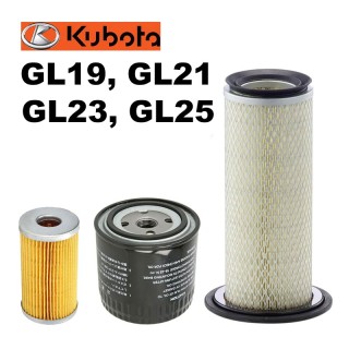 Комплект филтри за трактор Kubota GL19 - GL27