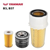 Комплект филтри за Yanmar B3 и B37 (серия 2, 2A, 2B)