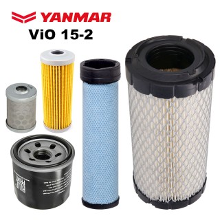 Комплект филтри за багер YANMAR VIO 15-2