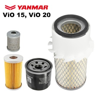 Комплект филтри за багер YANMAR VIO 15, VIO 20
