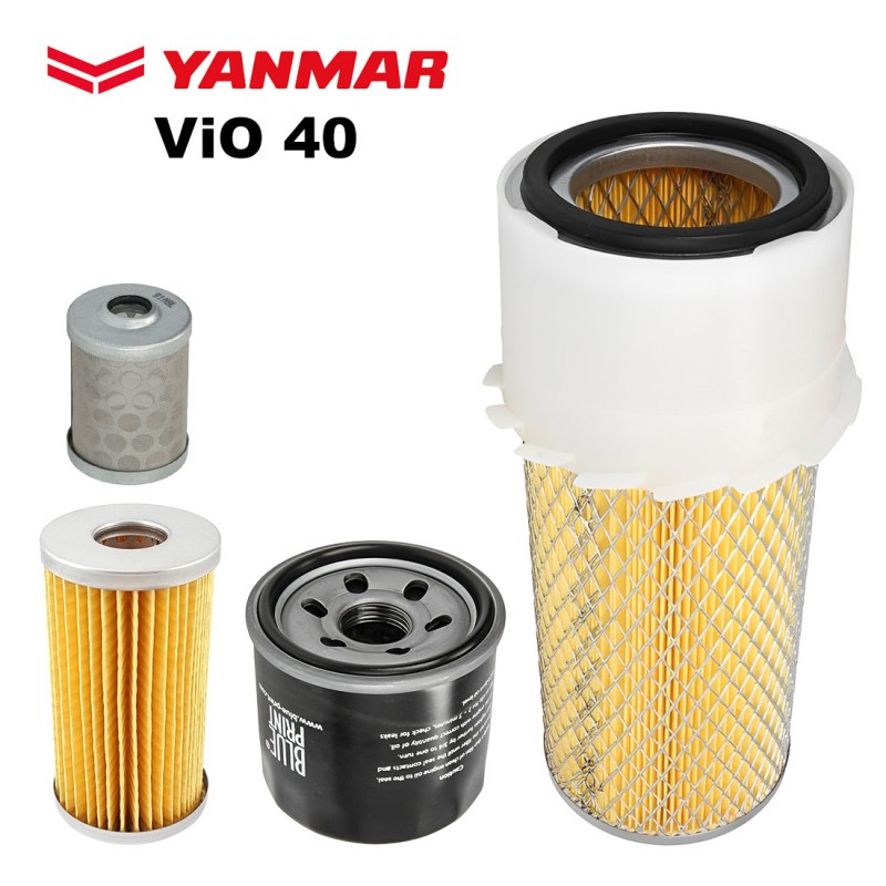Комплект филтри за багер YANMAR VIO 40