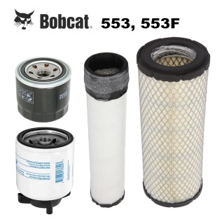 Комплект филтри за челен товарач Bobcat 553 и 553F Комплект филтри за челен товарач Bobcat 553 и 553F