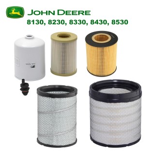 Комплект филтри за JOHN DEERE 8130, 8230, 8330, 8430, 8530