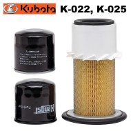 Комплект филтри за мини багер Kubota K-022, K-025