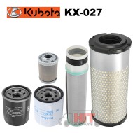 Комплект филтри за мини багер Kubota KX-027