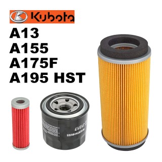 Комплект филтри за трактор Kubota А13, A155, A175F, A195 HST