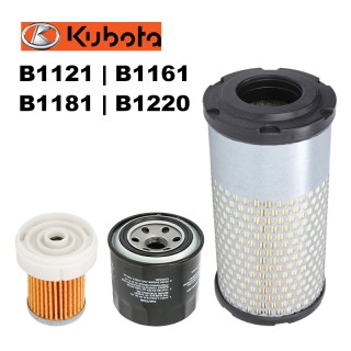 Комплект филтри за трактор Kubota B1121, B1161, B1181, B1220