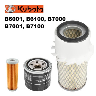 Комплект филтри за трактор Kubota B6001, B6100, B7000, B7001, B7100