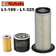 Комплект филтри за трактор Kubota L1 серия (L1-195 до L1-325)