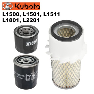 Комплект филтри за трактор Kubota L1500, L1501, L1511, L1801, L2201