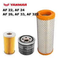 Комплект филтри за трактор Yanmar AF22, AF24, AF26, AF33, AF322