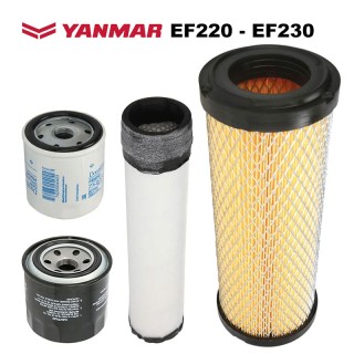 Комплект филтри за трактор Yanmar EF220 - EF230 Комплект филтри за трактор Yanmar EF220 - EF230