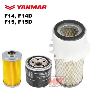 Комплект филтри за трактор Yanmar F14, F15 Комплект филтри за трактор Yanmar F14, F15