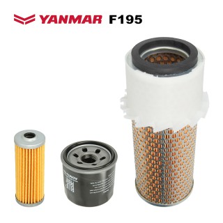 Комплект филтри за трактор Yanmar F195 Комплект филтри за трактор Yanmar F195