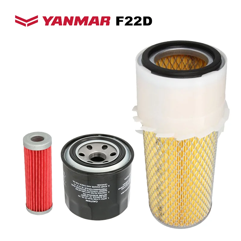 Комплект филтри за трактор Yanmar F22D | Hit Auto Parts