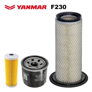 Комплект филтри за трактор Yanmar F230