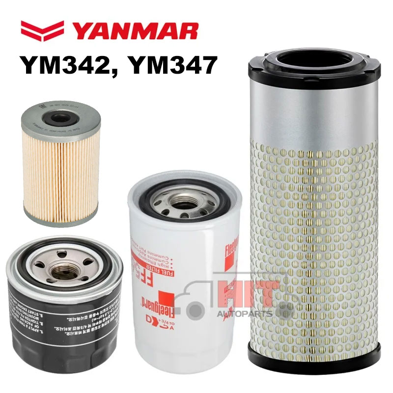 Комплект филтри за трактор Yanmar YM342 и YM347