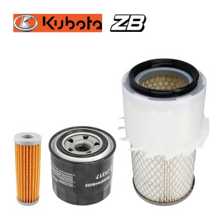 Комплект филтри за трактори Kubota ZB1200 - ZB7100 Комплект филтри за трактори Kubota ZB1200 - ZB7100