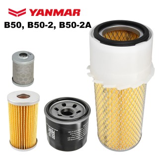 Комплект филтри за Yanmar B50, B50-2, B50-2A
