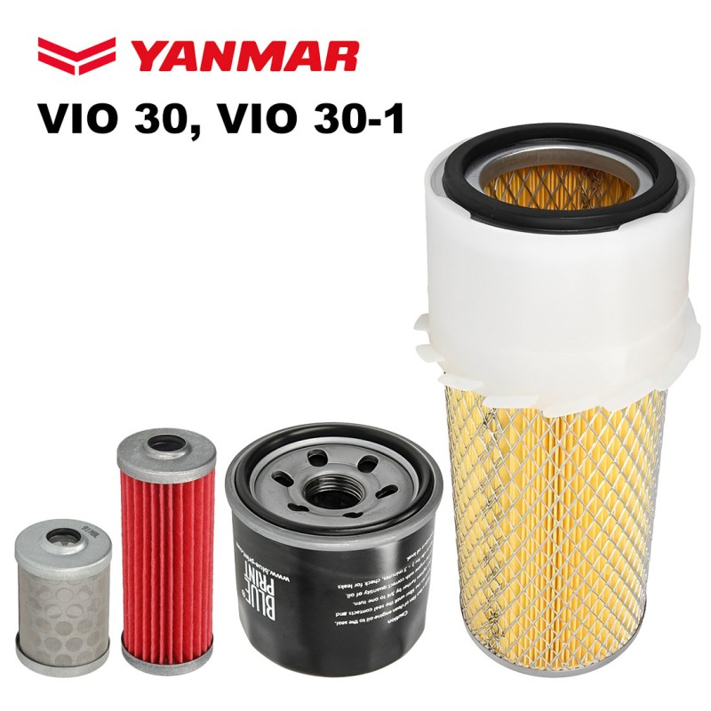 Комплект филтри за Yanmar VIO 30 и VIO 30-1