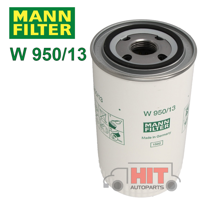 Маслен филтър W950/13 MANN-FILTER