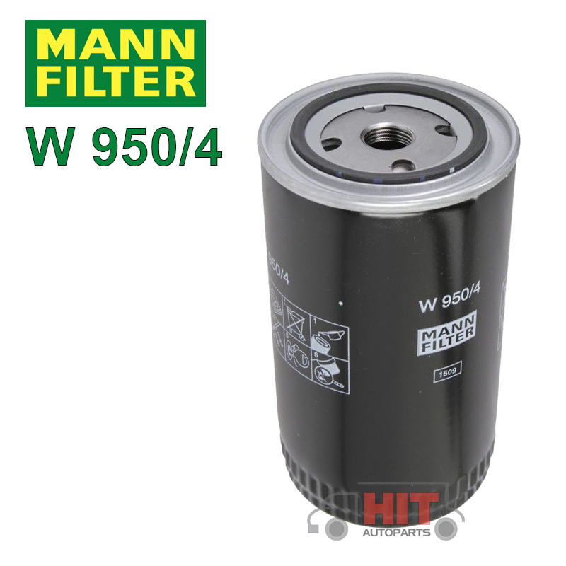Маслен филтър W950/4 MANN-FILTER