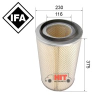 Въздушен филтър за ИФА, DAF, Setra, IVECO, JOHN DEERE, KAMAZ, MAN