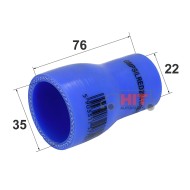 Силиконов маркуч редукция ф22-ф35