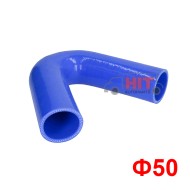 Силиконов маркуч коляно Ф50 - 45°