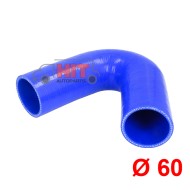 Силиконов маркуч коляно Ф60 - 45°