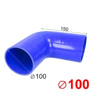 Силиконов маркуч коляно Ф100 - 90°