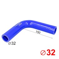 Силиконов маркуч коляно Ф32 - 90°