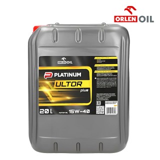 Двигателно масло 15W40 за трактори, камиони, автобуси Orlen PLATINUM ULTOR PLUS 20L