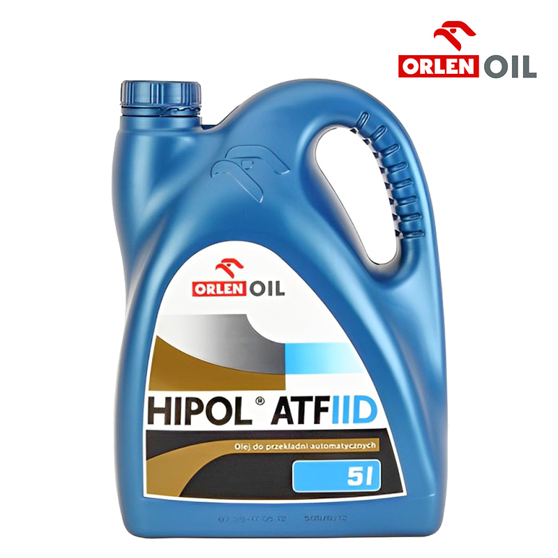 Масло ATF II D Orlen Hipol 5L за хидравлика и скорости Масло ATF II D Orlen Hipol 5L за хидравлика и скорости