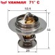Термостат 71 градуса за Yanmar 121850-49800 Термостат 71 градуса за Yanmar 121850-49800