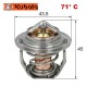 Термостат 71°C 19434-7301 за Kubota D1005, D1403, D1703, V1505, Z602 Термостат 71°C 19434-7301 за Kubota D1005, D1403, D1703, V1505, Z602