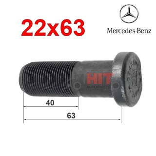 Болт барабанен MERCEDES M22X63 Болт барабанен MERCEDES M22X63