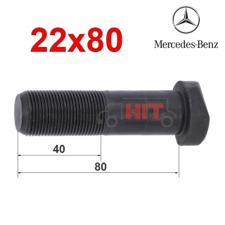 Болт барабанен MERCEDES, MAN M22X80 Болт барабанен MERCEDES, MAN M22X80