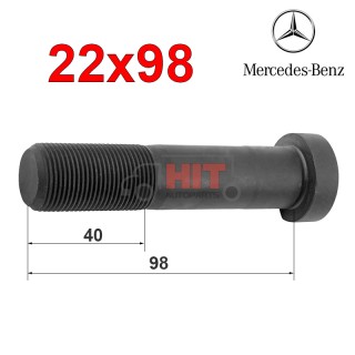Болт барабанен MERCEDES, MAN M22X98 Болт барабанен MERCEDES, MAN M22X98