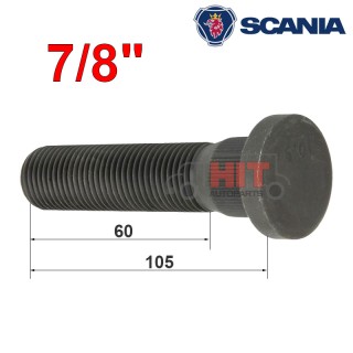 Болт барабанен SCANIA 7/8 105mm Болт барабанен SCANIA 7/8 105mm