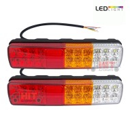Диодни стопове с 4 светлини 12V - комплект