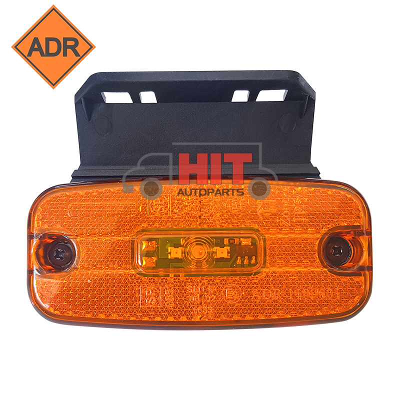 Оранжев LED габарит с 3 диода ADR 12V/24V Оранжев LED габарит с 3 диода ADR 12V/24V