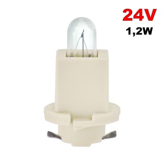 Крушка 24V, 1.2W за арматурно табло EBS R11