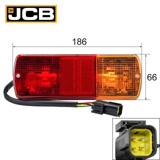 Стоп за JCB, CASE IH - 3 функции, 4 пина Стоп за JCB, CASE IH - 3 функции, 4 пина